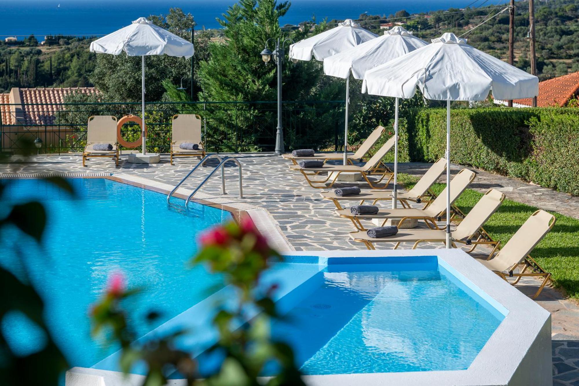 Kefalonian Mill - Oneira Villas Trapezaki  Luaran gambar
